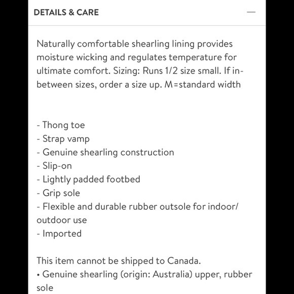 Cozy Shearling flip flop slippers grey gray 8 7.5 NEW NIB Fireside by De… - Picture 5 of 5